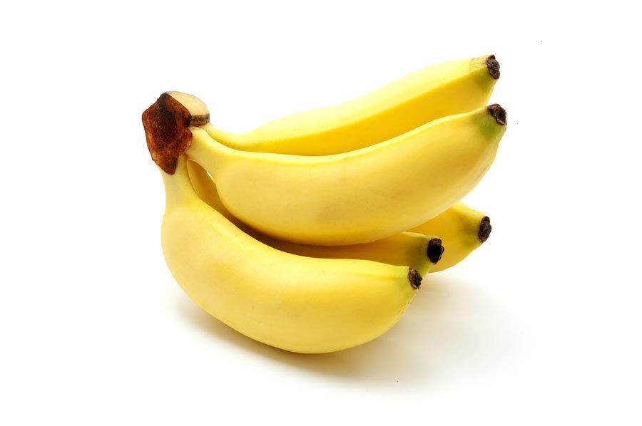 Photo of a small bunch of small yellow banans
